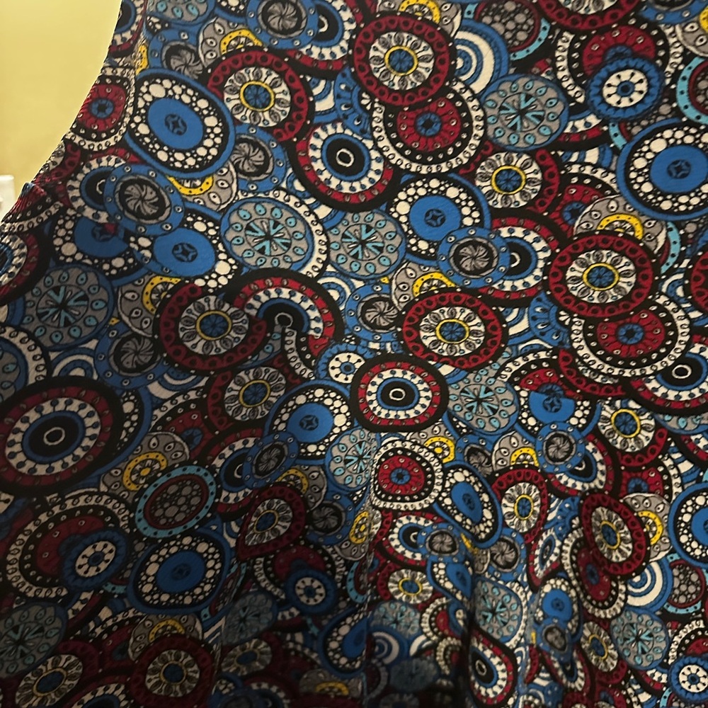 Colorful Patterned Dress - Picture 2 of 4